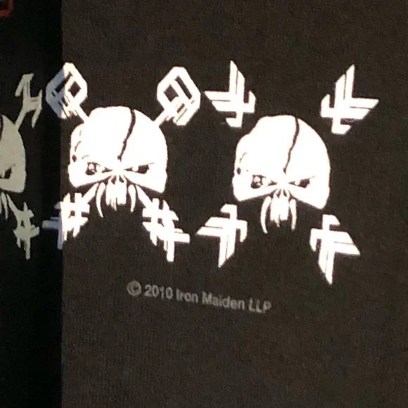 🎸 [BRAND NEW] 2010 IRON MAIDEN THE FINAL FRONTIER TOUR SHORT SLEEVE T-SHIRT 🎸 - Picture 7 of 9